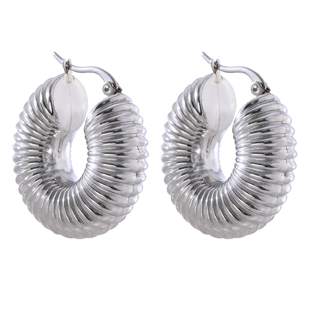 Bold Gold Hoop Earrings Margot