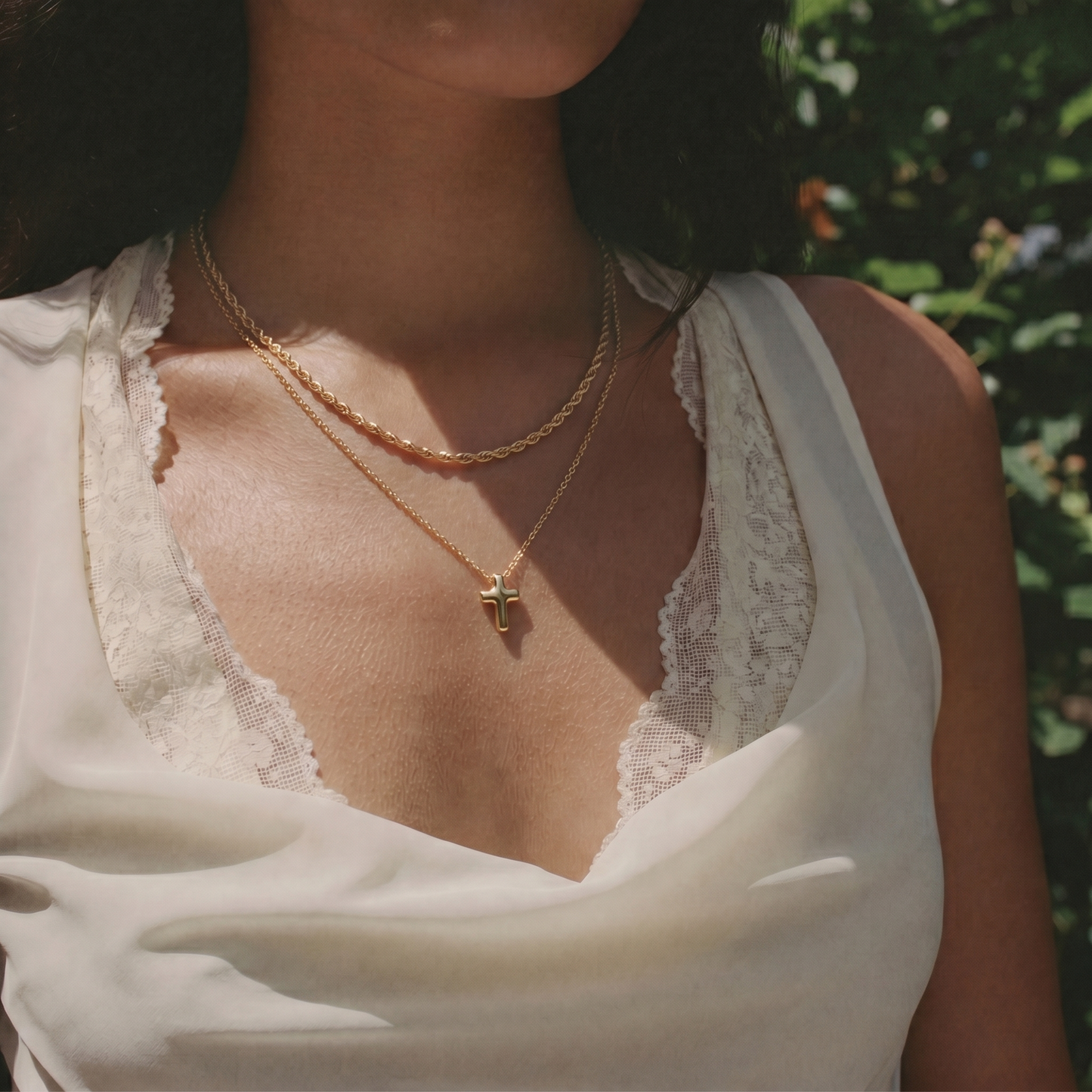 Classic Rope Gold Necklace Margot