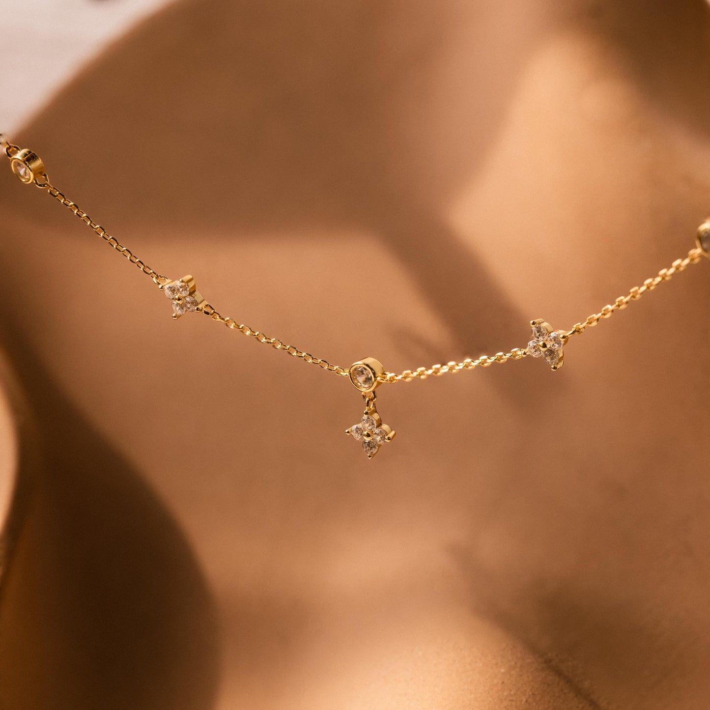 Floral Detail Necklace Margot