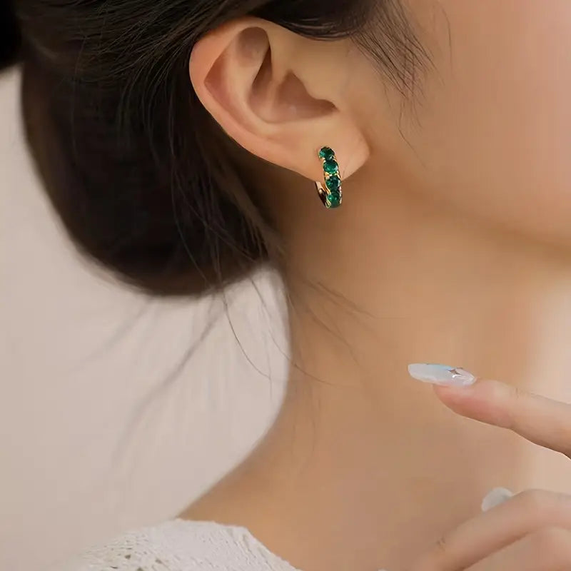Gold Drop Earrings Margot