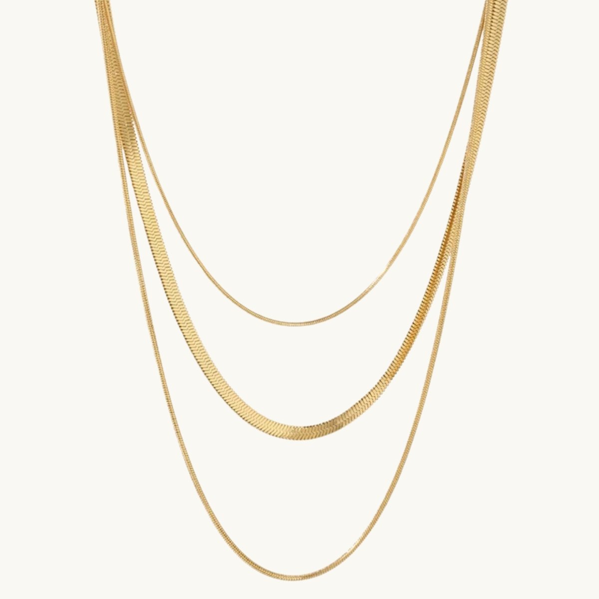 Layered Mesh Necklace Margot