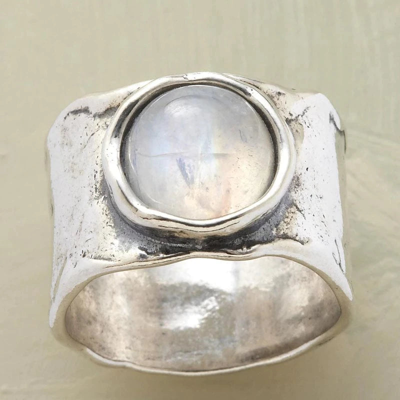 Moonstone Silver Ring Margot