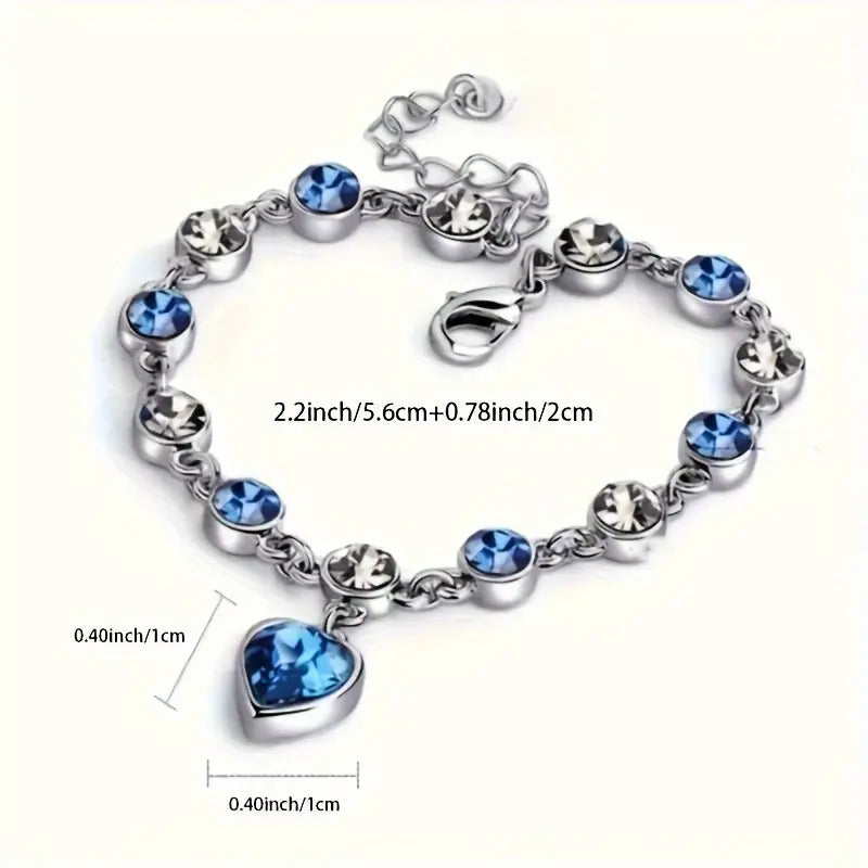 Radiant Heart Design Gold Bracelet Margot