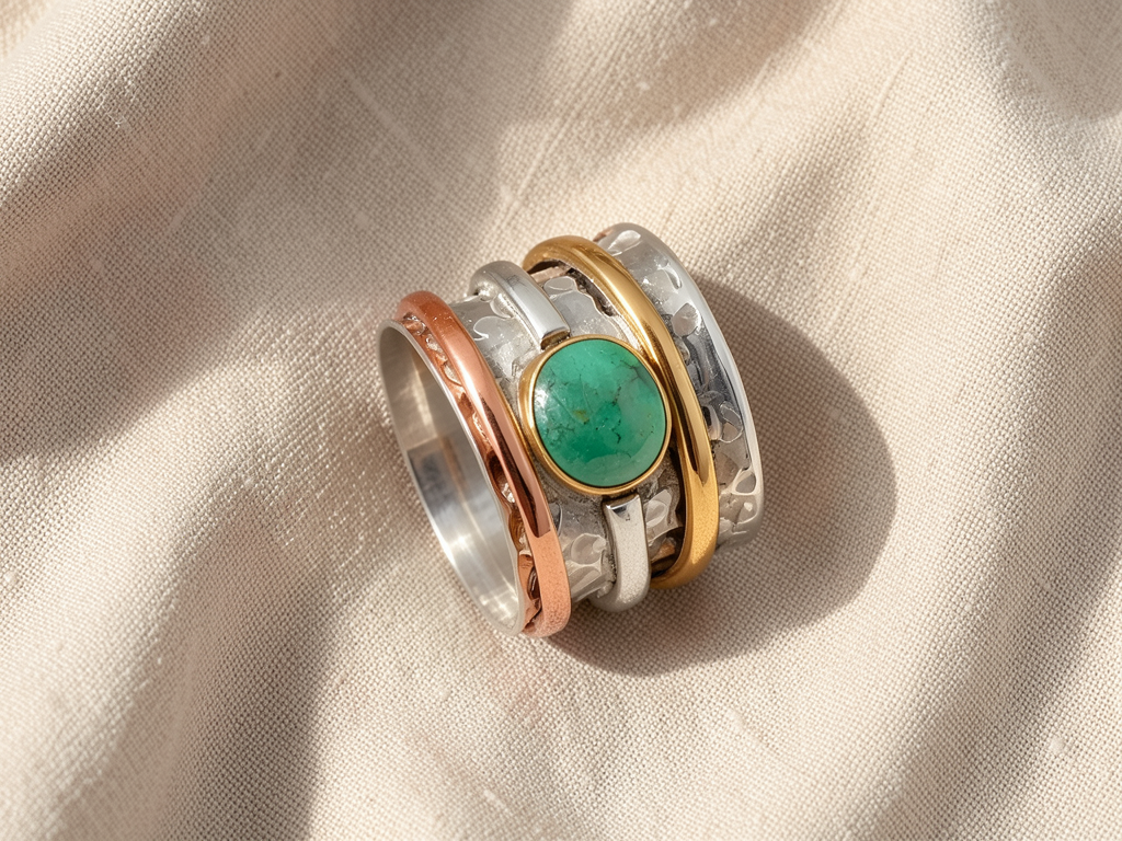 Turquoise Silver Ring Margot