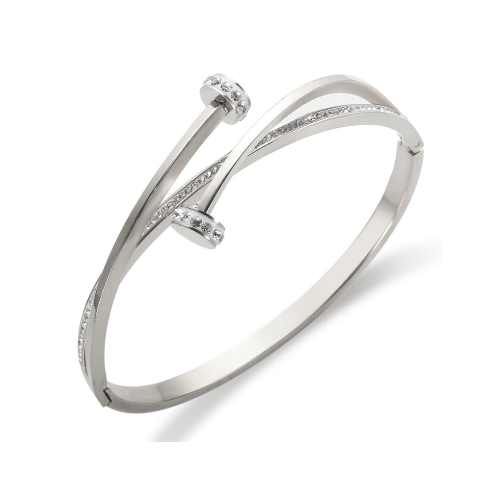 Zirconia Nail Bracelet Margot