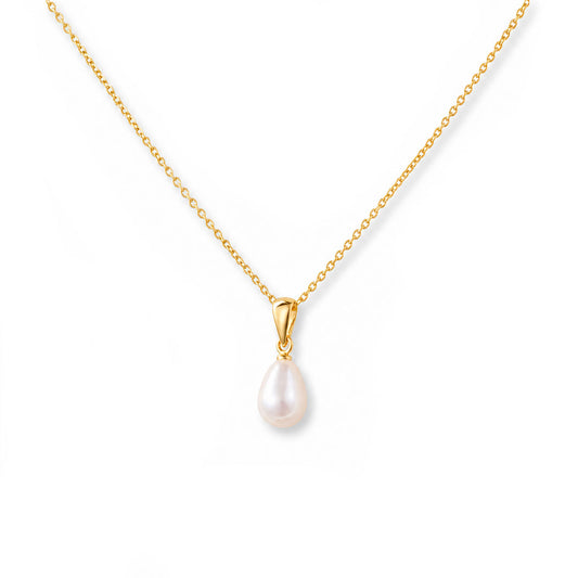 Elegant Teardrop Pearl Necklace Margot