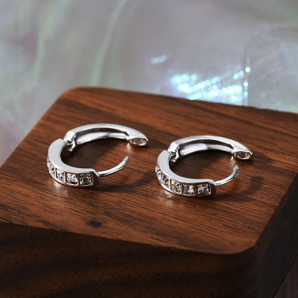 Abstract Silver Earrings Margot