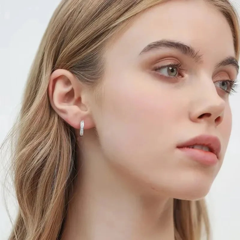 Abstract Silver Earrings Margot