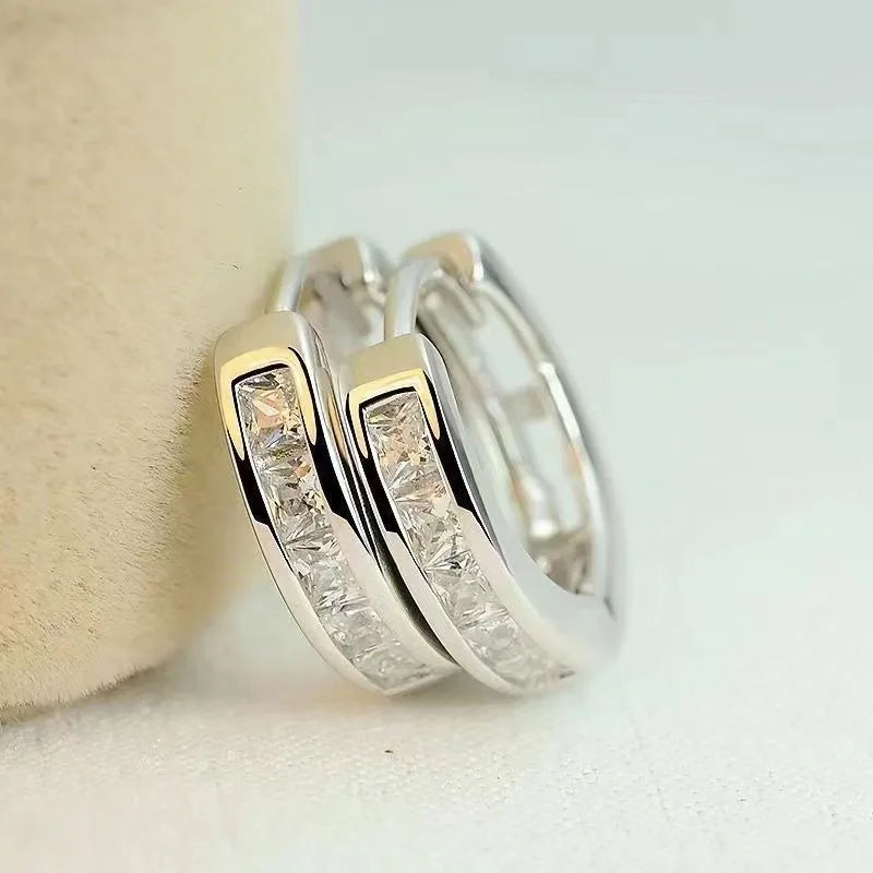 Abstract Silver Earrings Margot
