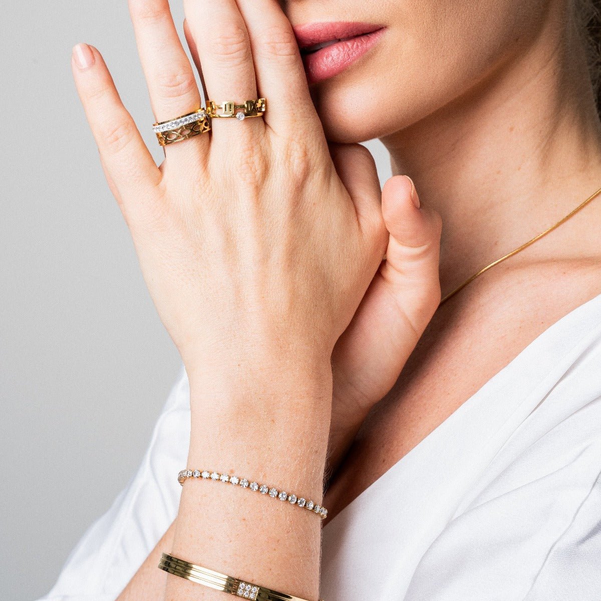 Adjustable Gold Bracelet Margot