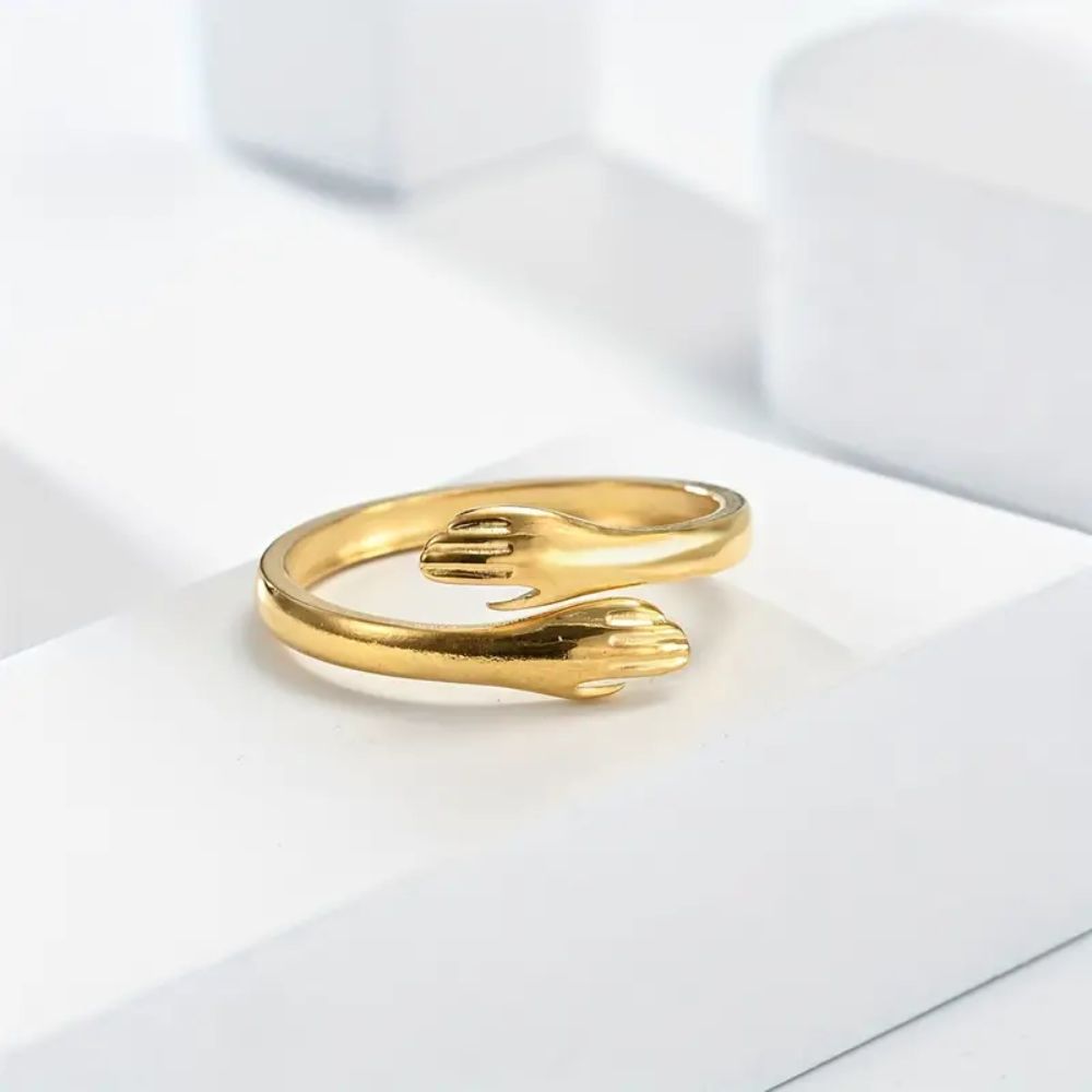 Adjustable Gold Hug Ring Margot