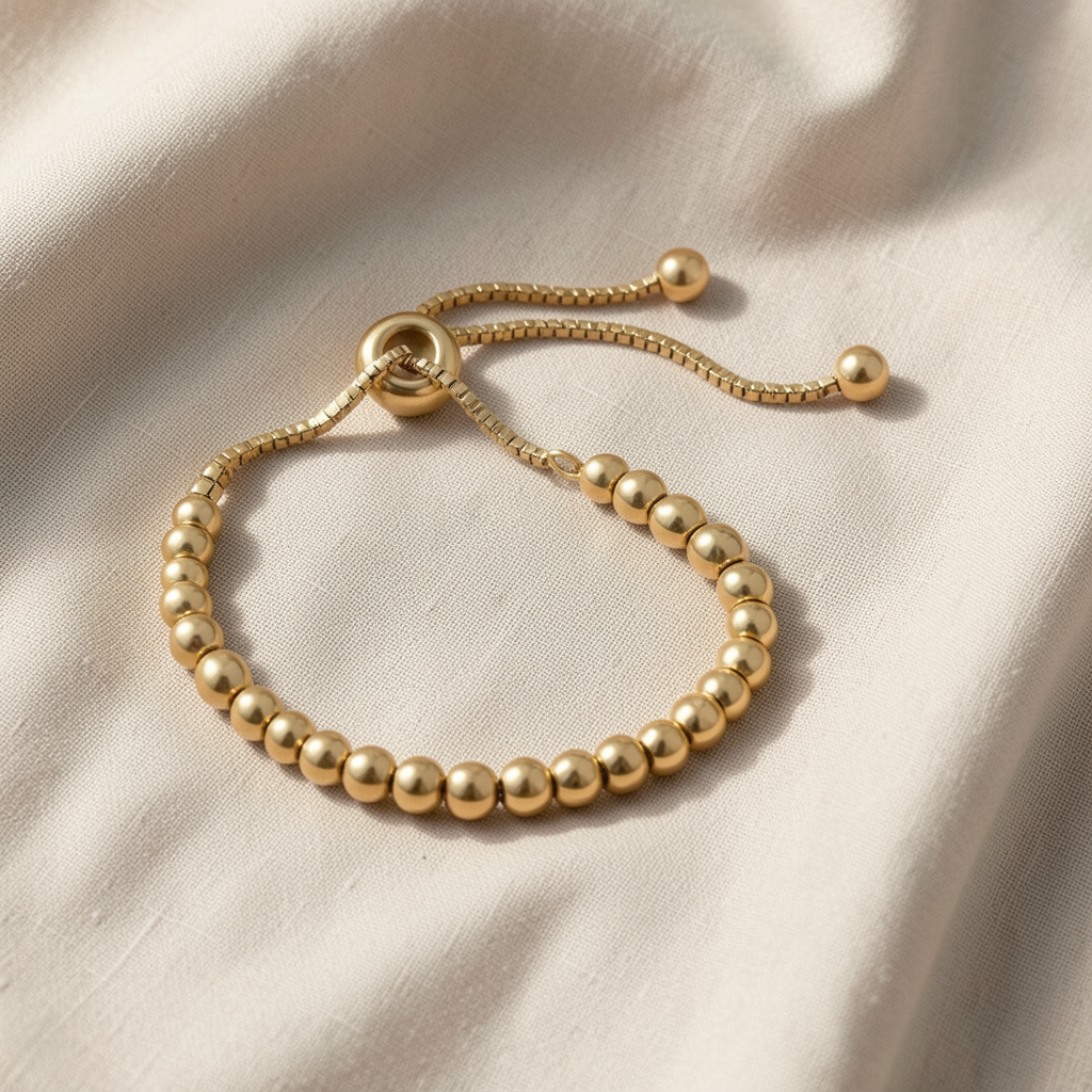 Beaded Gold Bracelet Margot