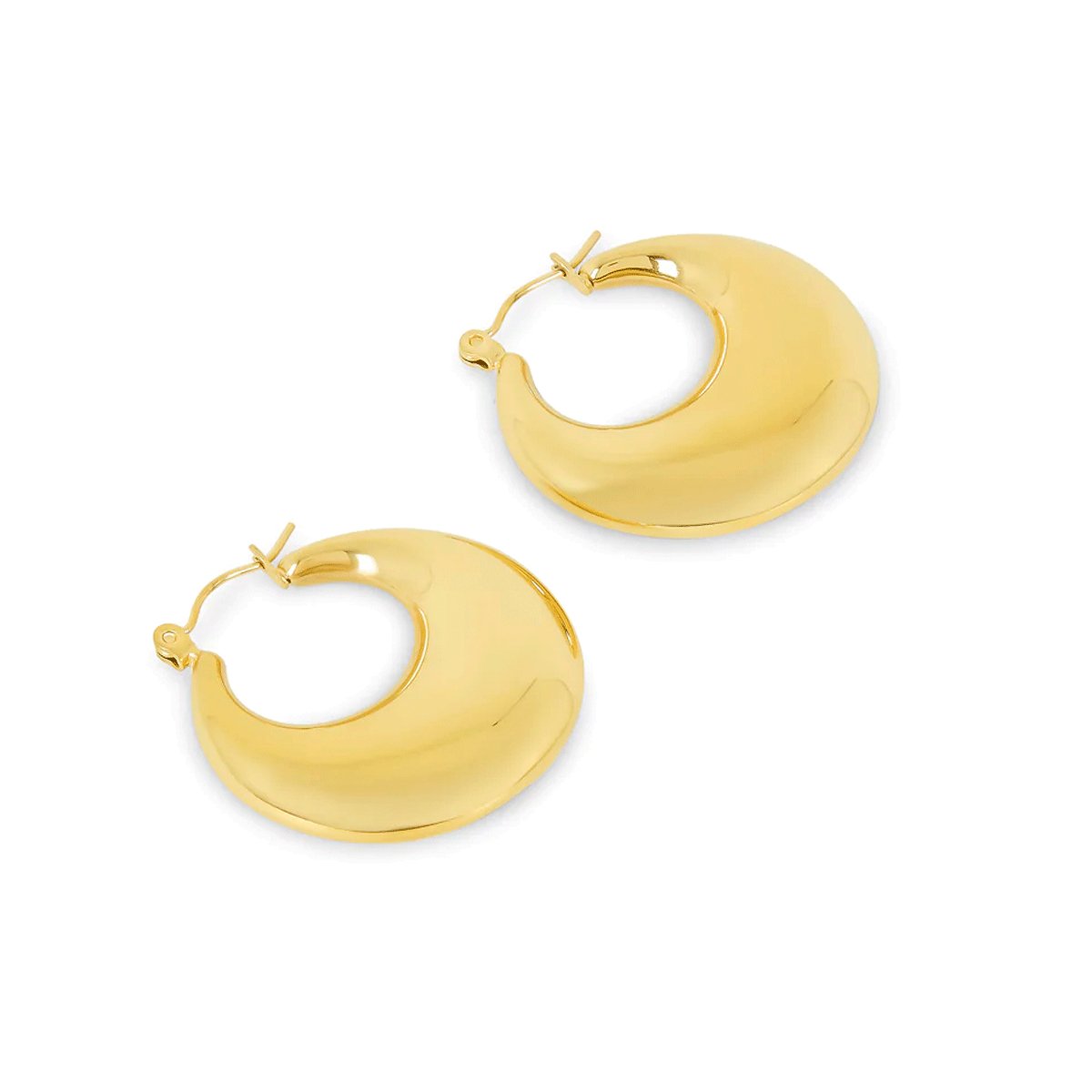 Bold Gold Hoop Earrings Margot