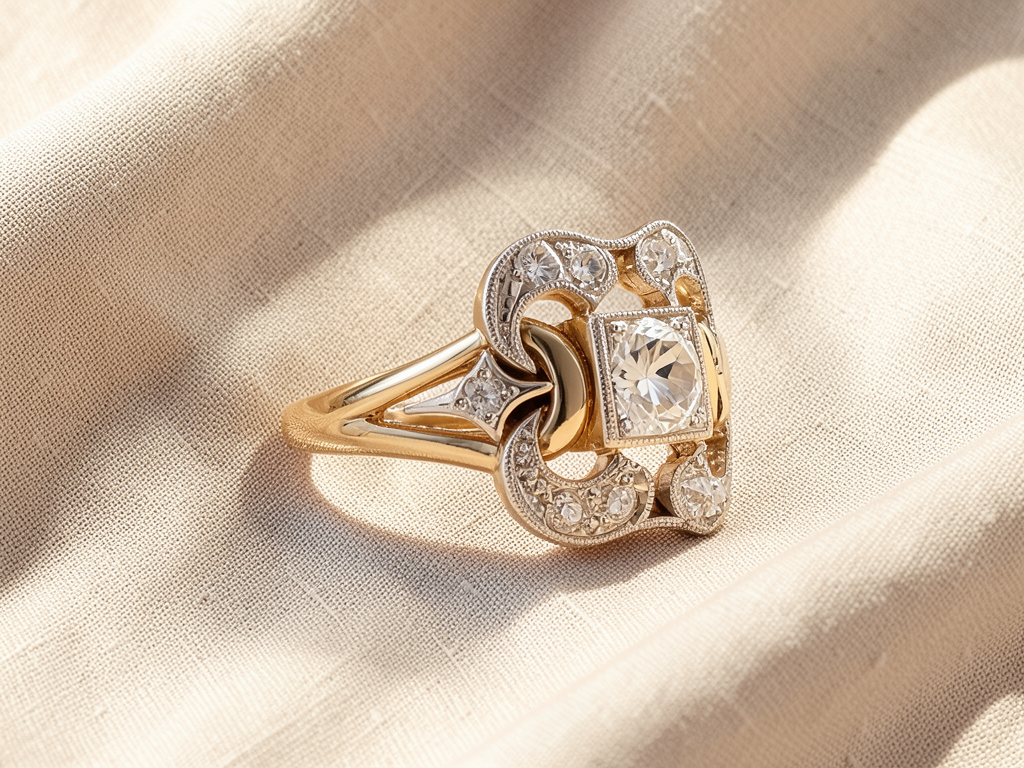 Bold Gold Statement Ring Margot
