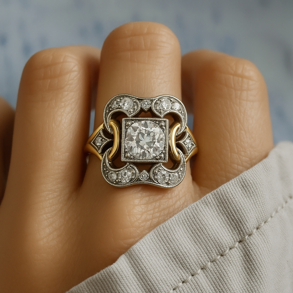 Bold Gold Statement Ring Margot