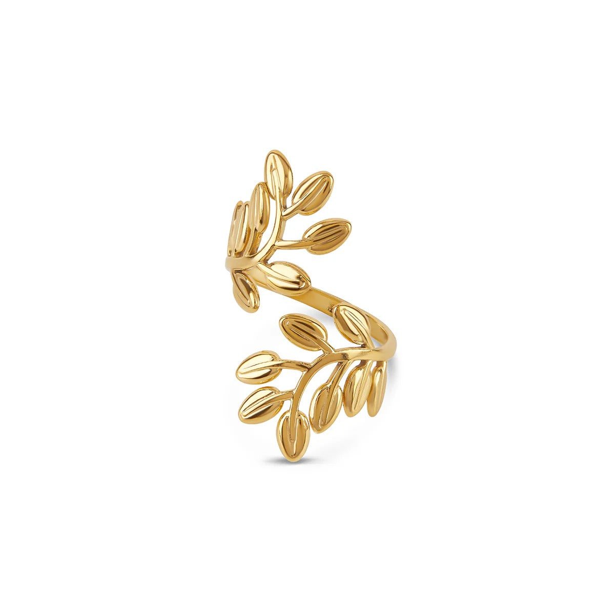 Botanical Gold Adjustable Ring Margot