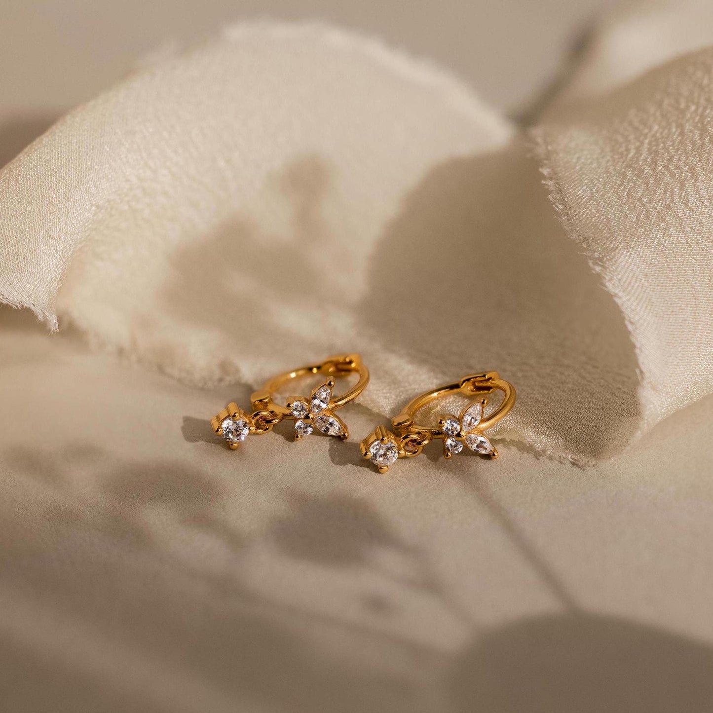Butterfly Drop Earrings Margot