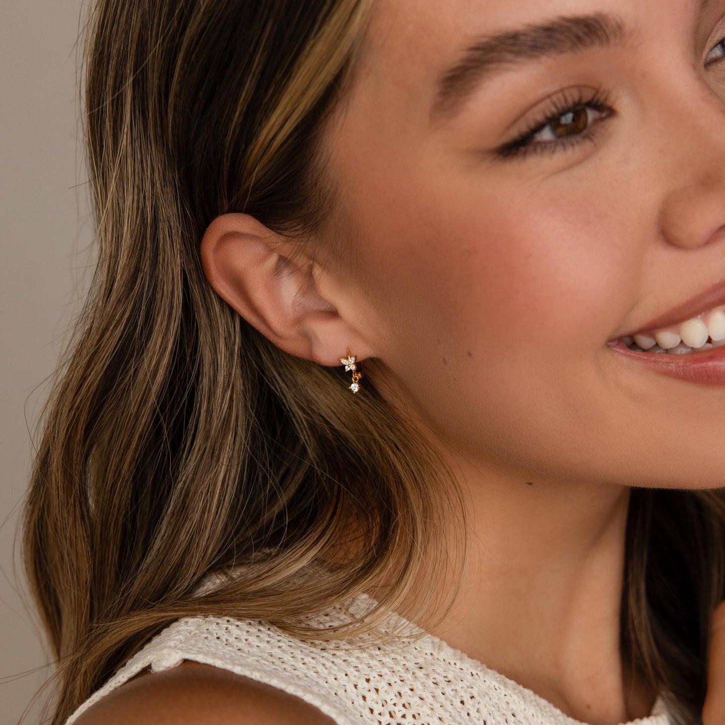 Butterfly Drop Earrings Margot
