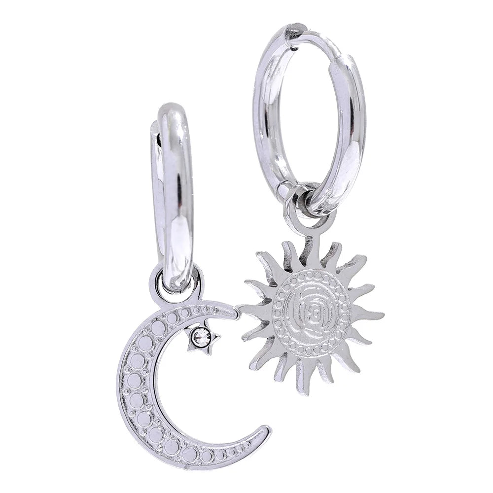 Celestial Gold Hoop Earrings Margot