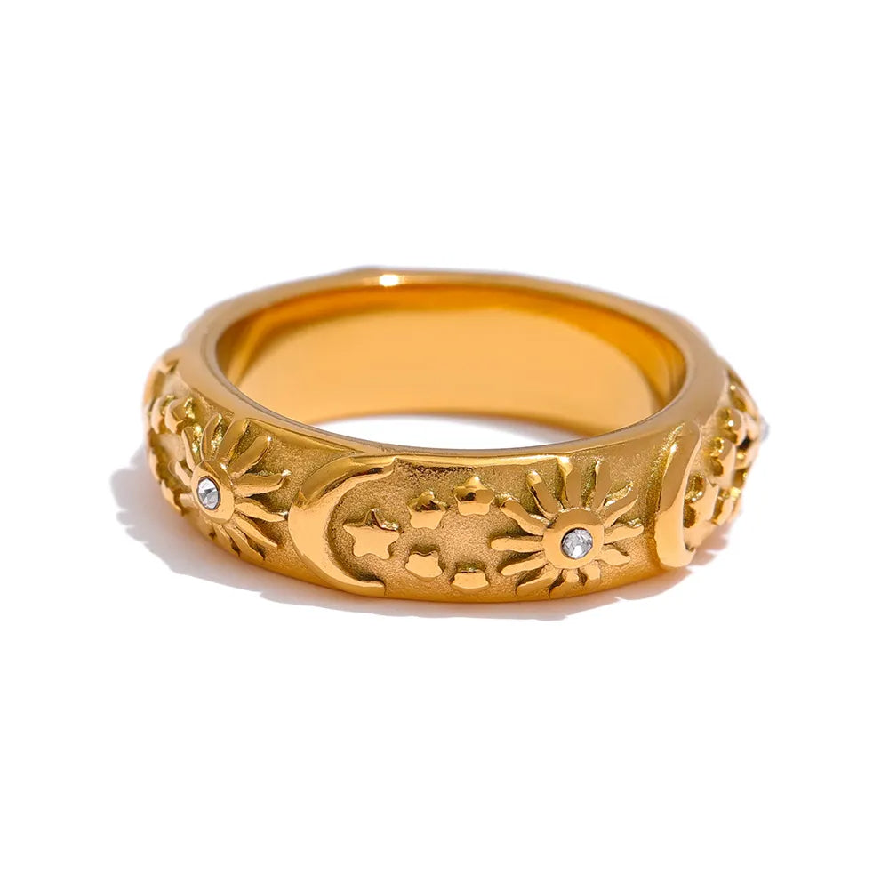 Celestial Gold Ring Margot