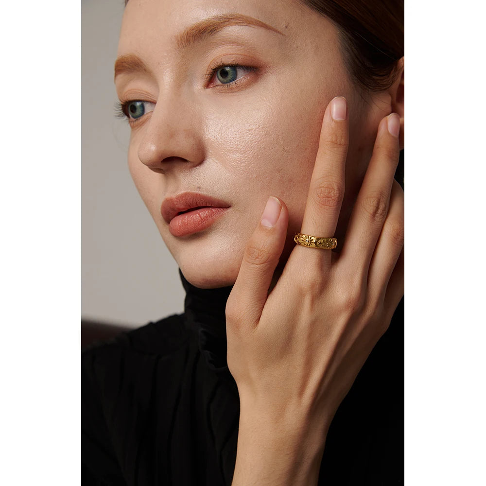 Celestial Gold Ring Margot