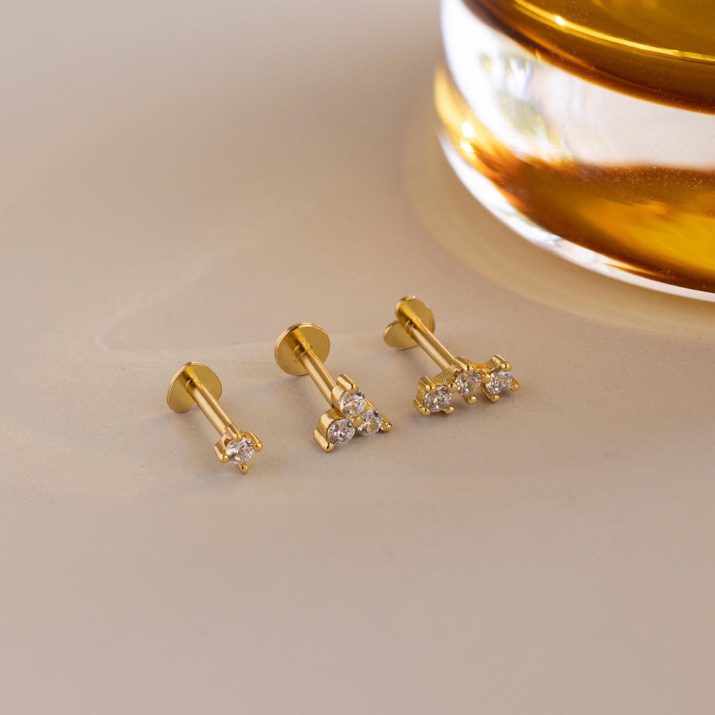Celestial Stud Earrings Margot