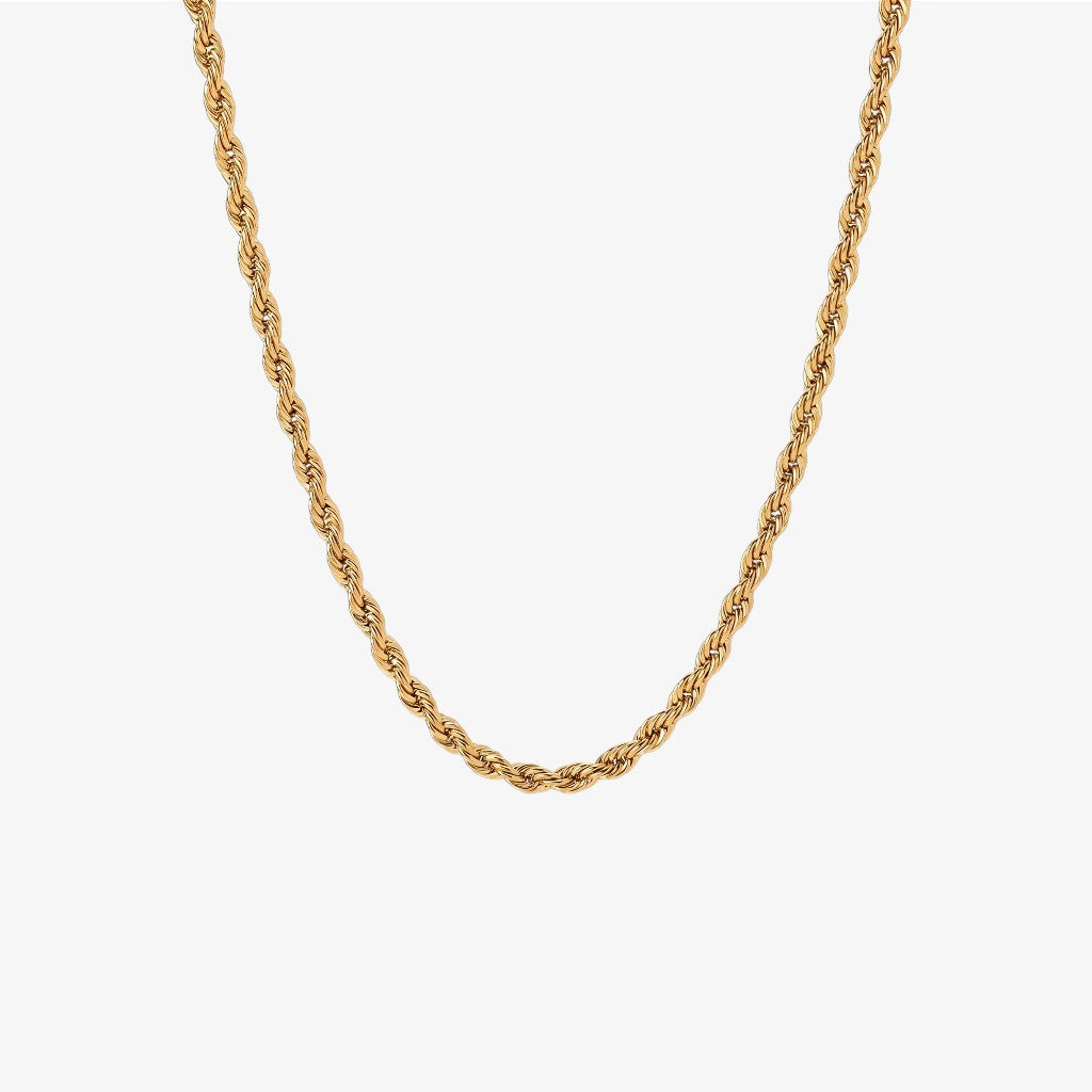 Classic Rope Gold Necklace Margot