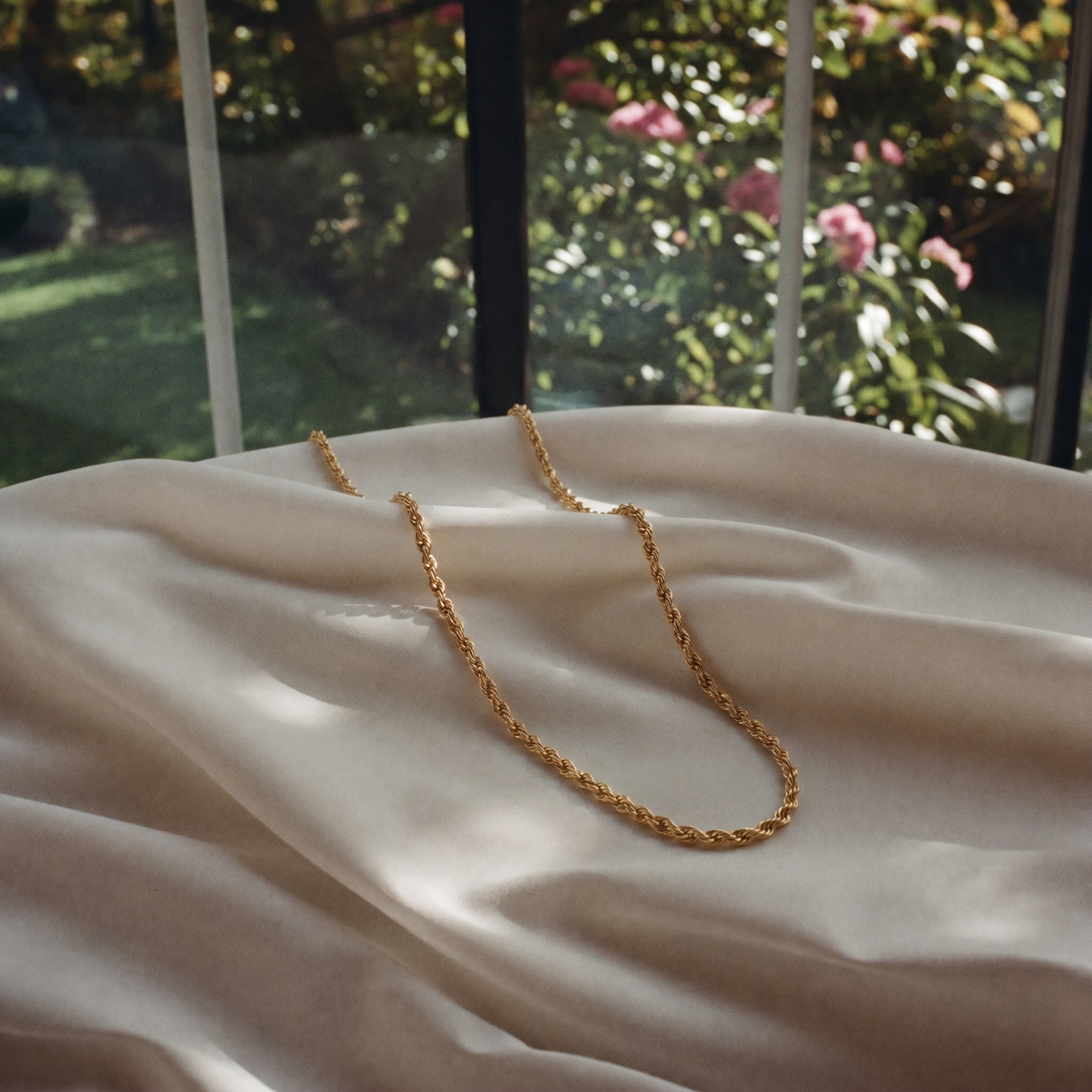 Classic Rope Gold Necklace Margot