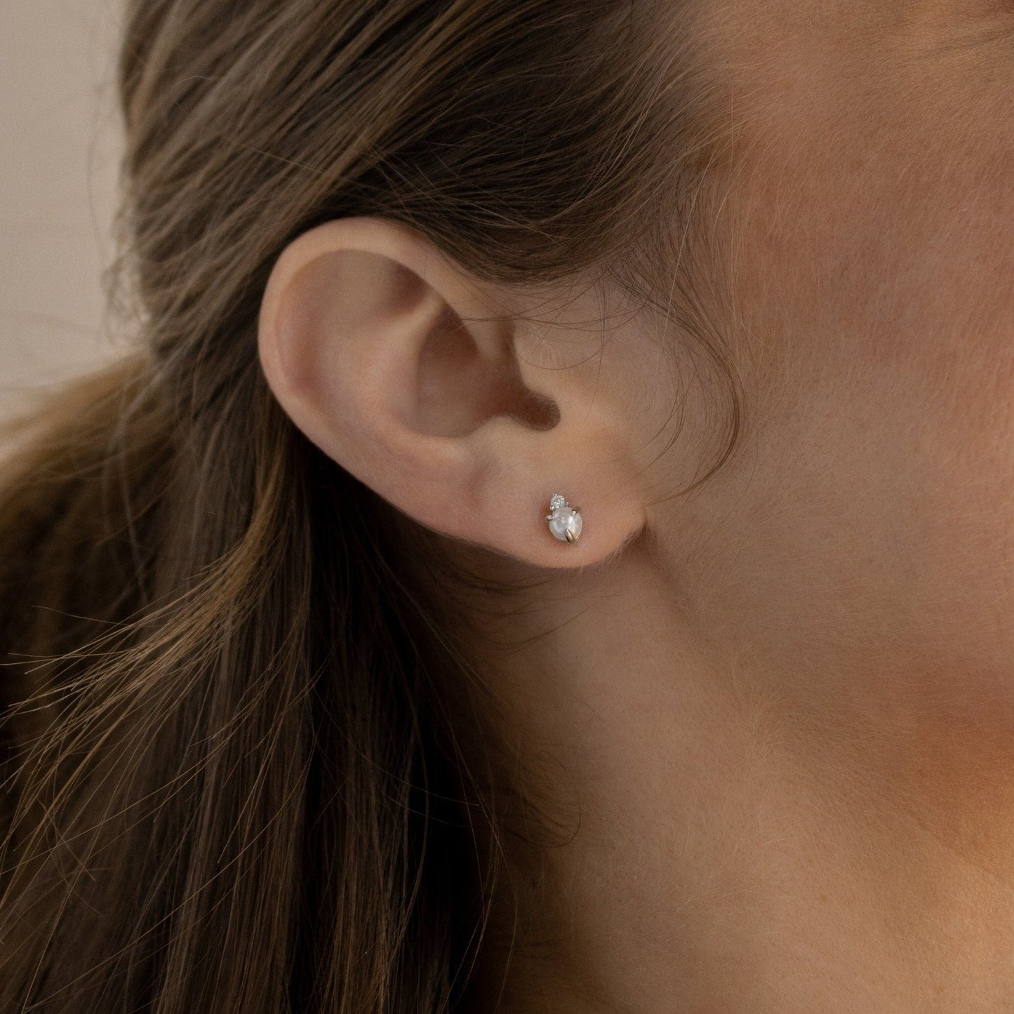 Contemporary Pearl Earrings Margot