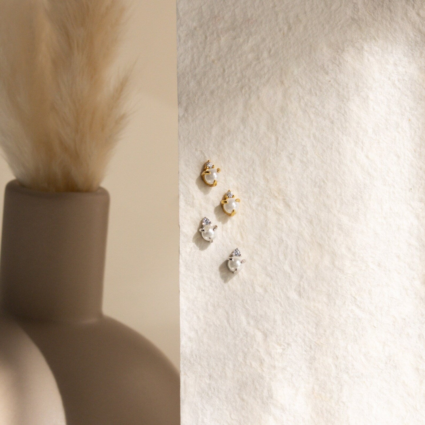 Contemporary Pearl Earrings Margot