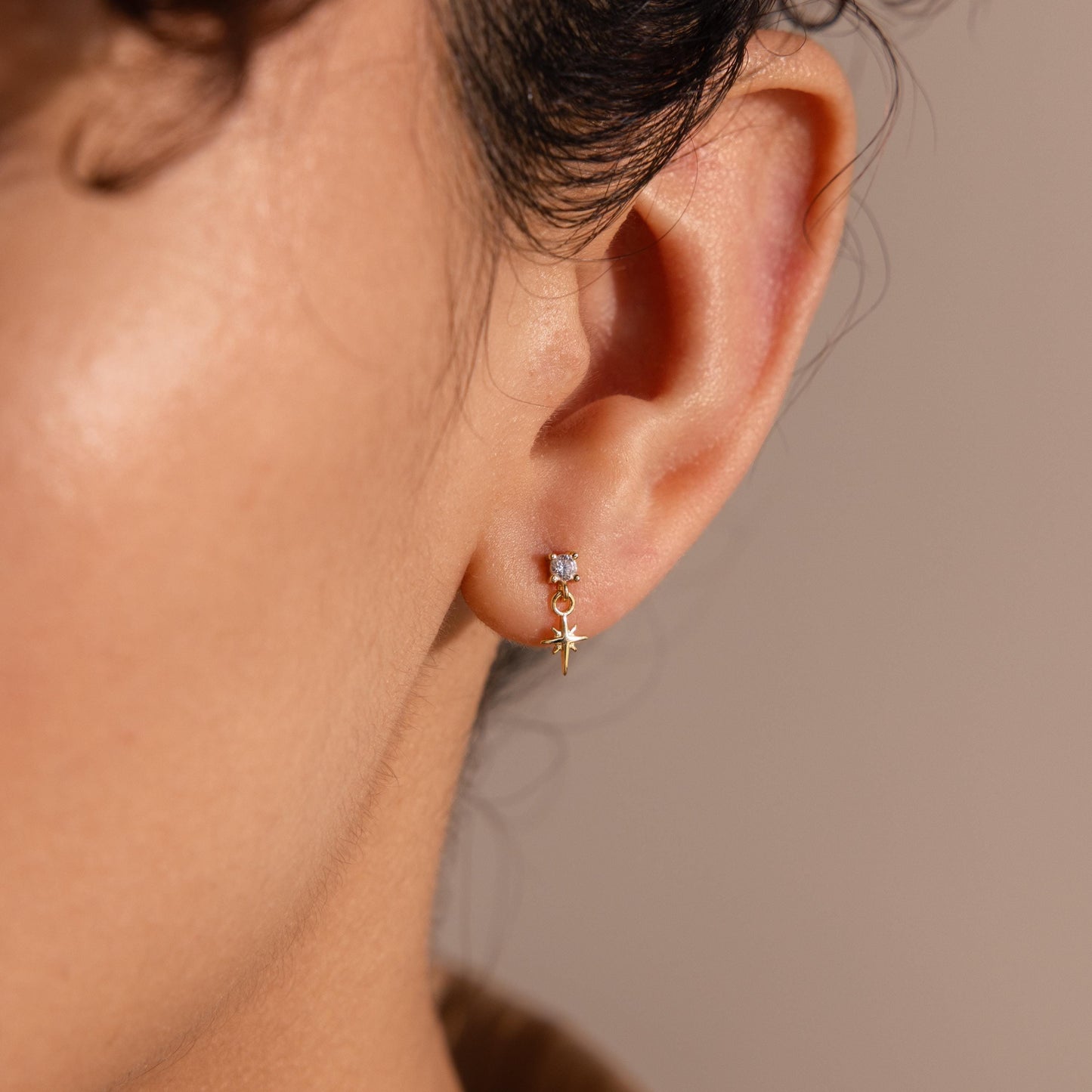 Cosmic Star Stud Earrings Margot