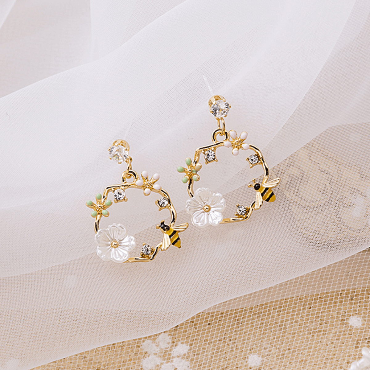 Delicate Gold Earrings Margot