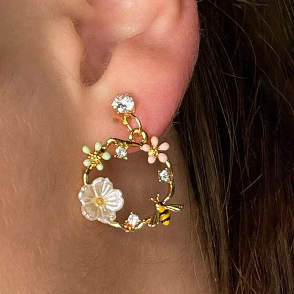 Delicate Gold Earrings Margot