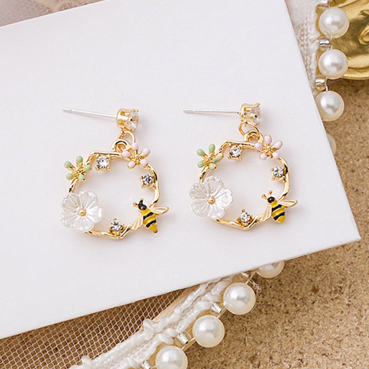 Delicate Gold Earrings Margot
