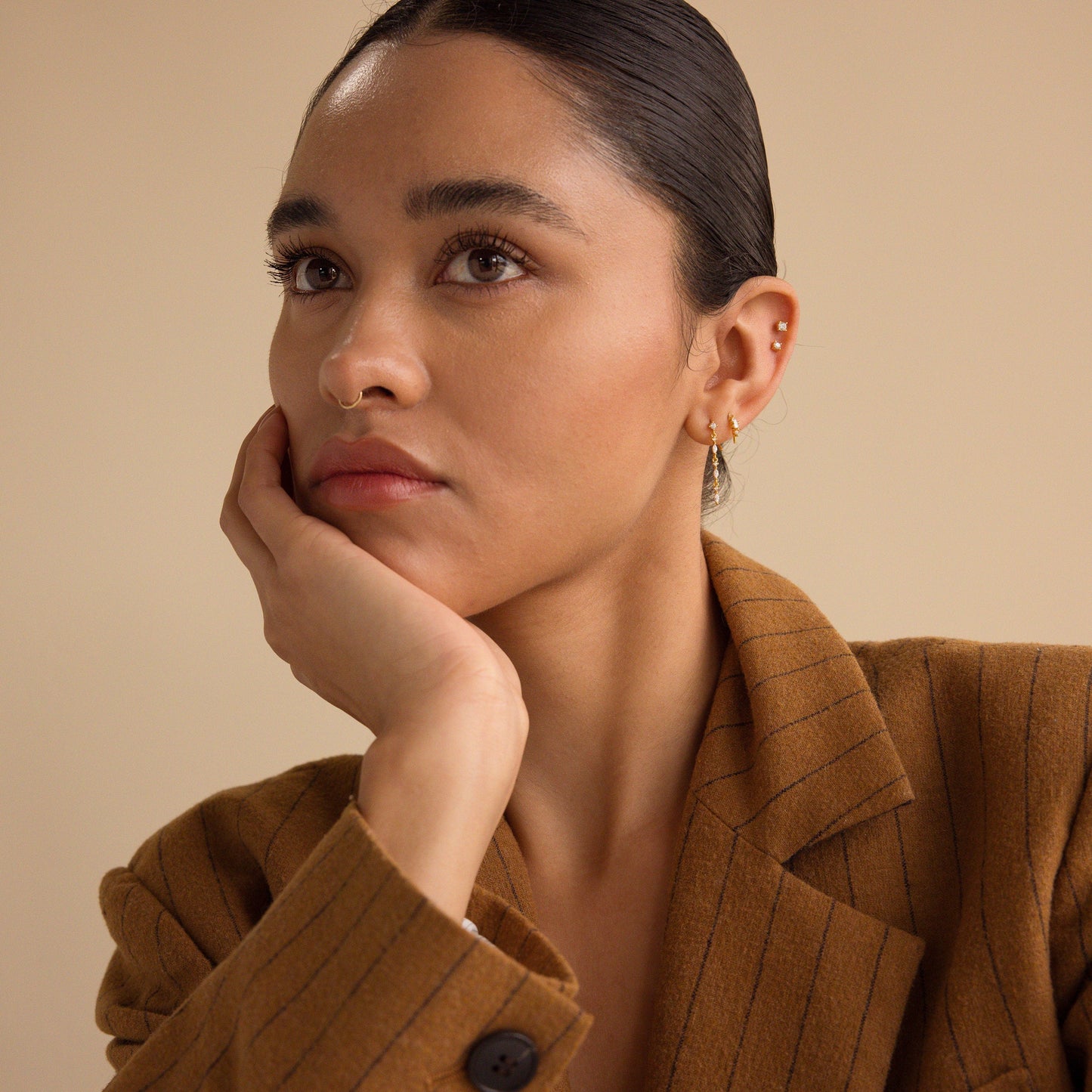 Diamond Drop Earrings Margot