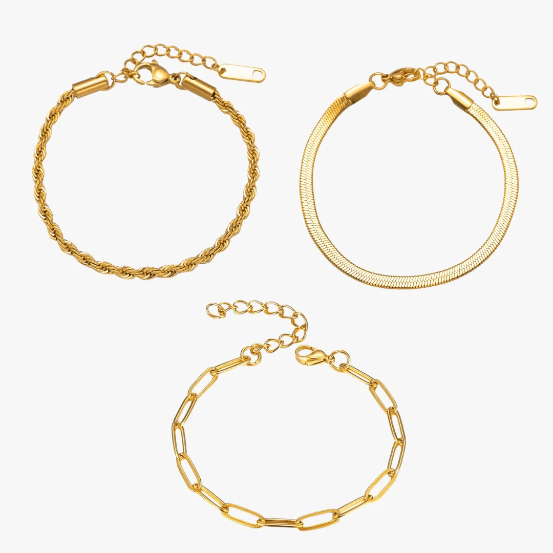 Elegant Gold Bracelet Kit Margot
