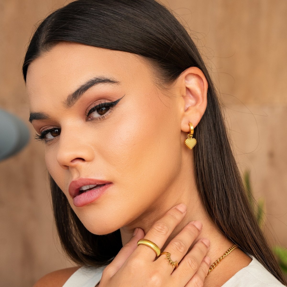 Elegant Gold Hoop Earrings Margot