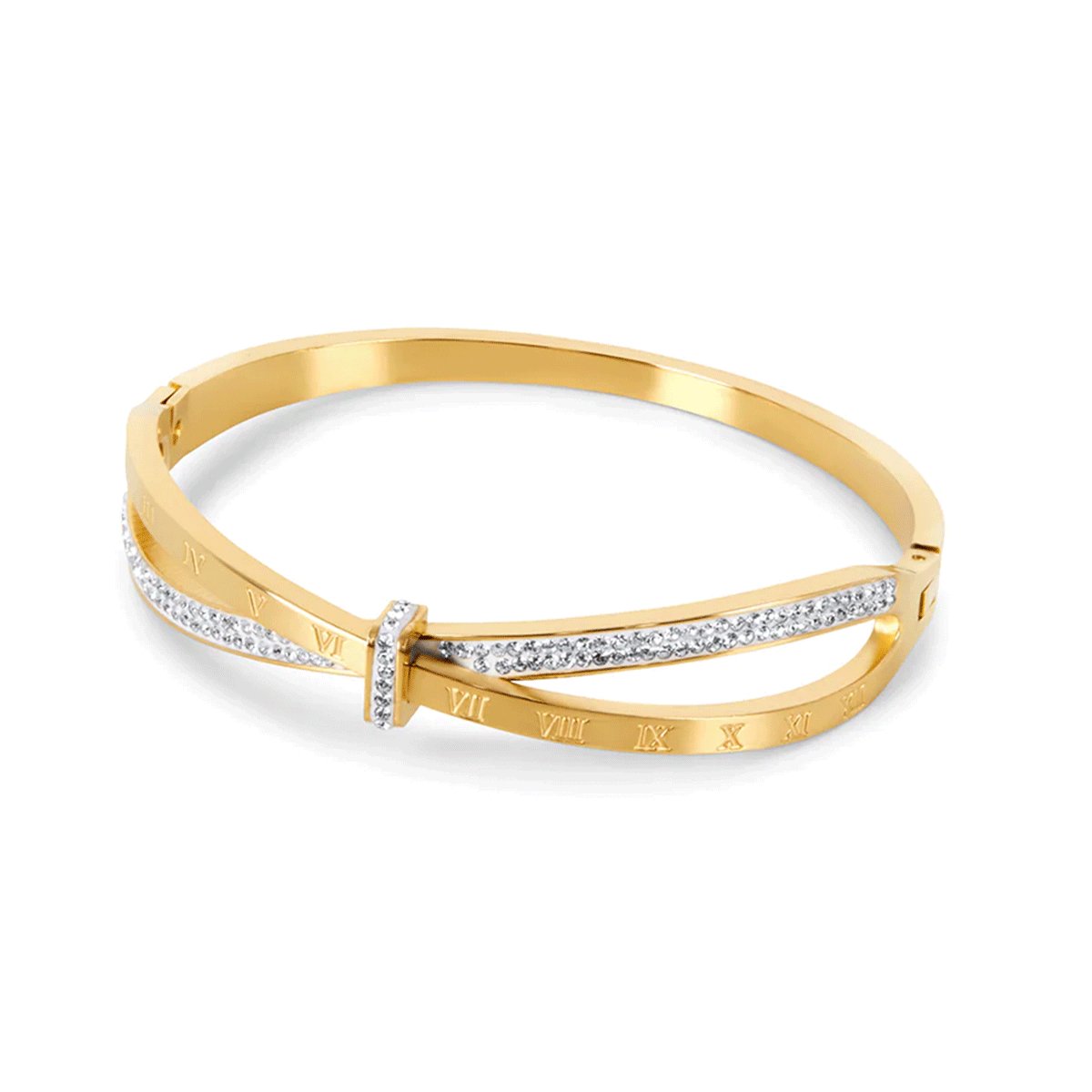 Elegant Roman Zirconia Bracelet Margot