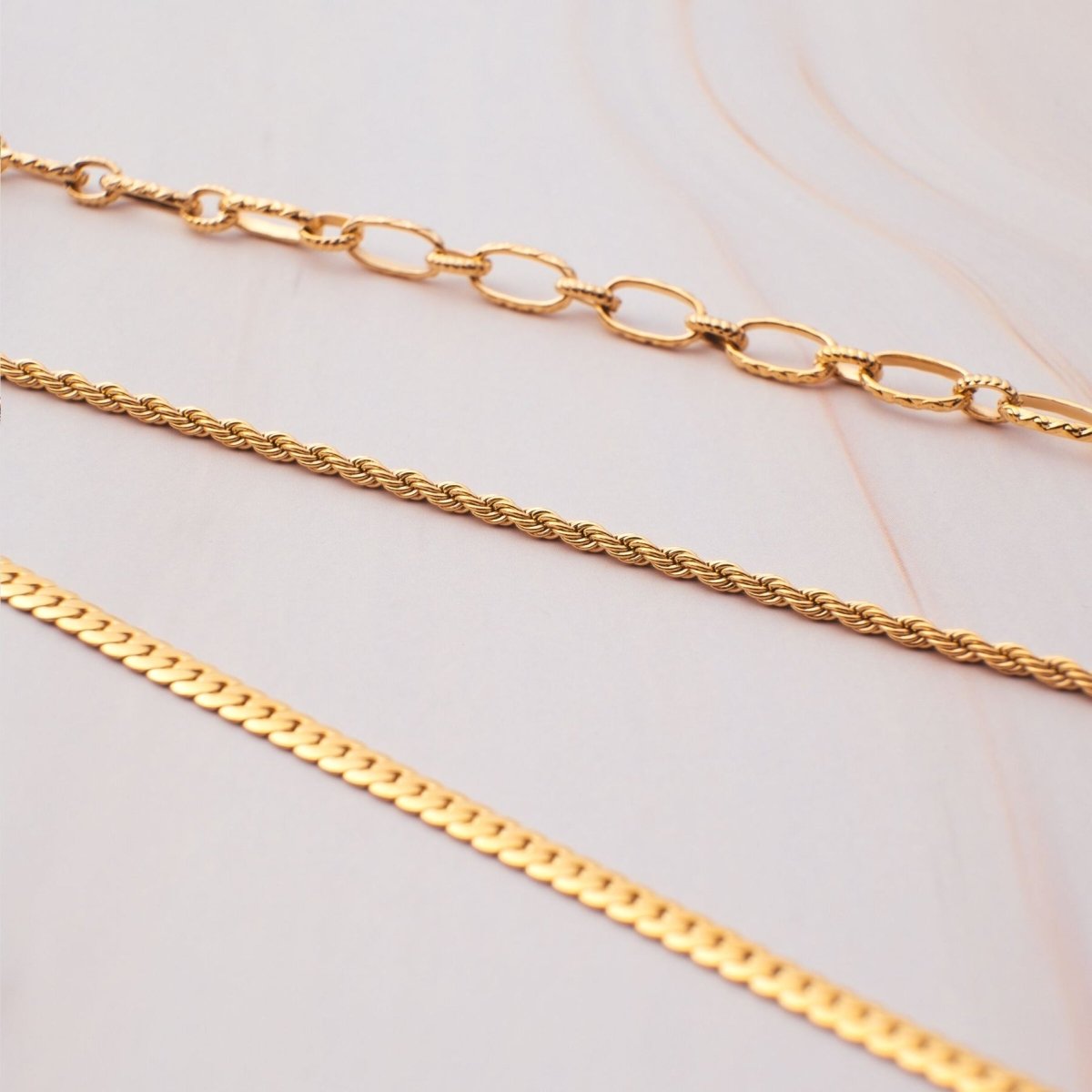 Fine Gold Cord Necklace Margot