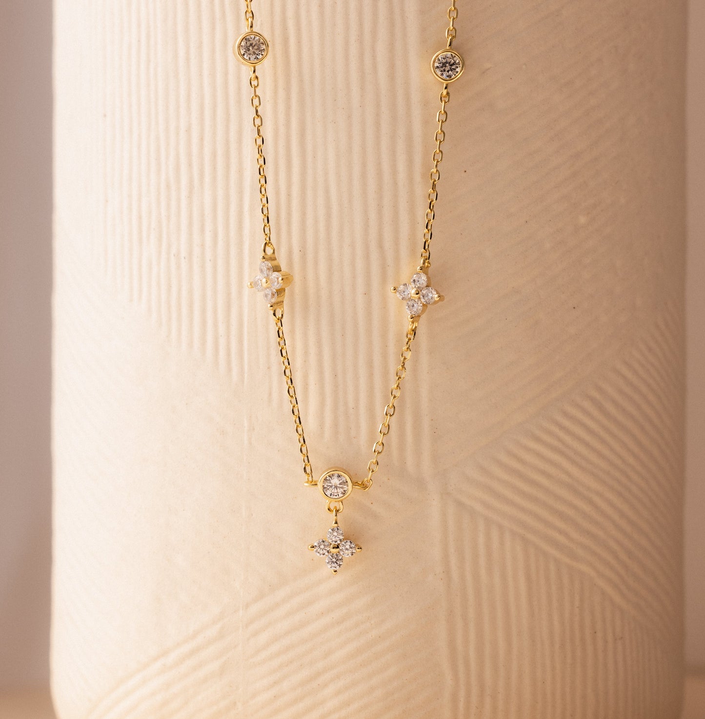 Floral Detail Necklace Margot