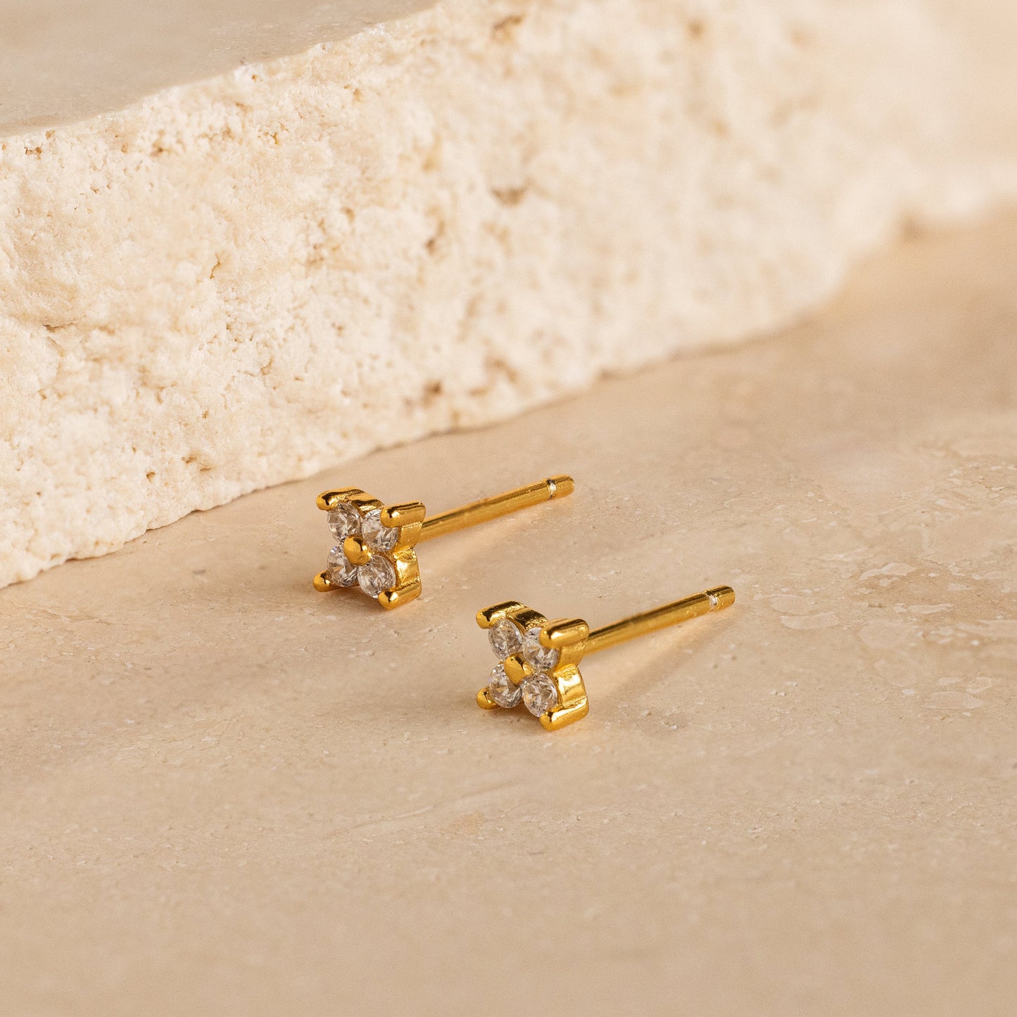 Floral Stud Earrings Margot