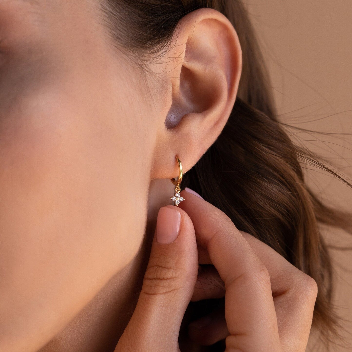 Flower Huggies Earrings Margot