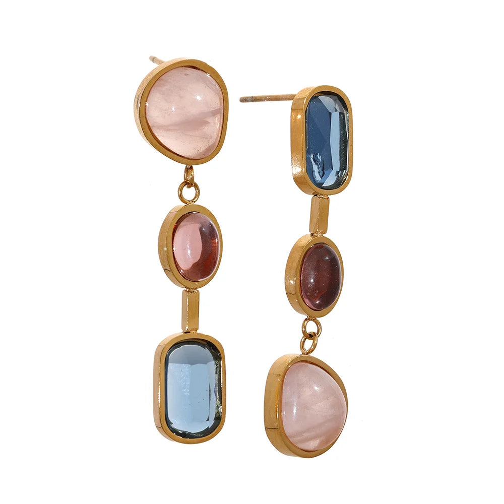 Geometric Gold Earrings Margot