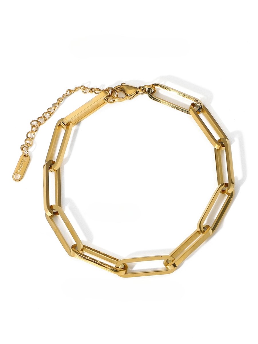 Gold Chain Link Bracelet Margot