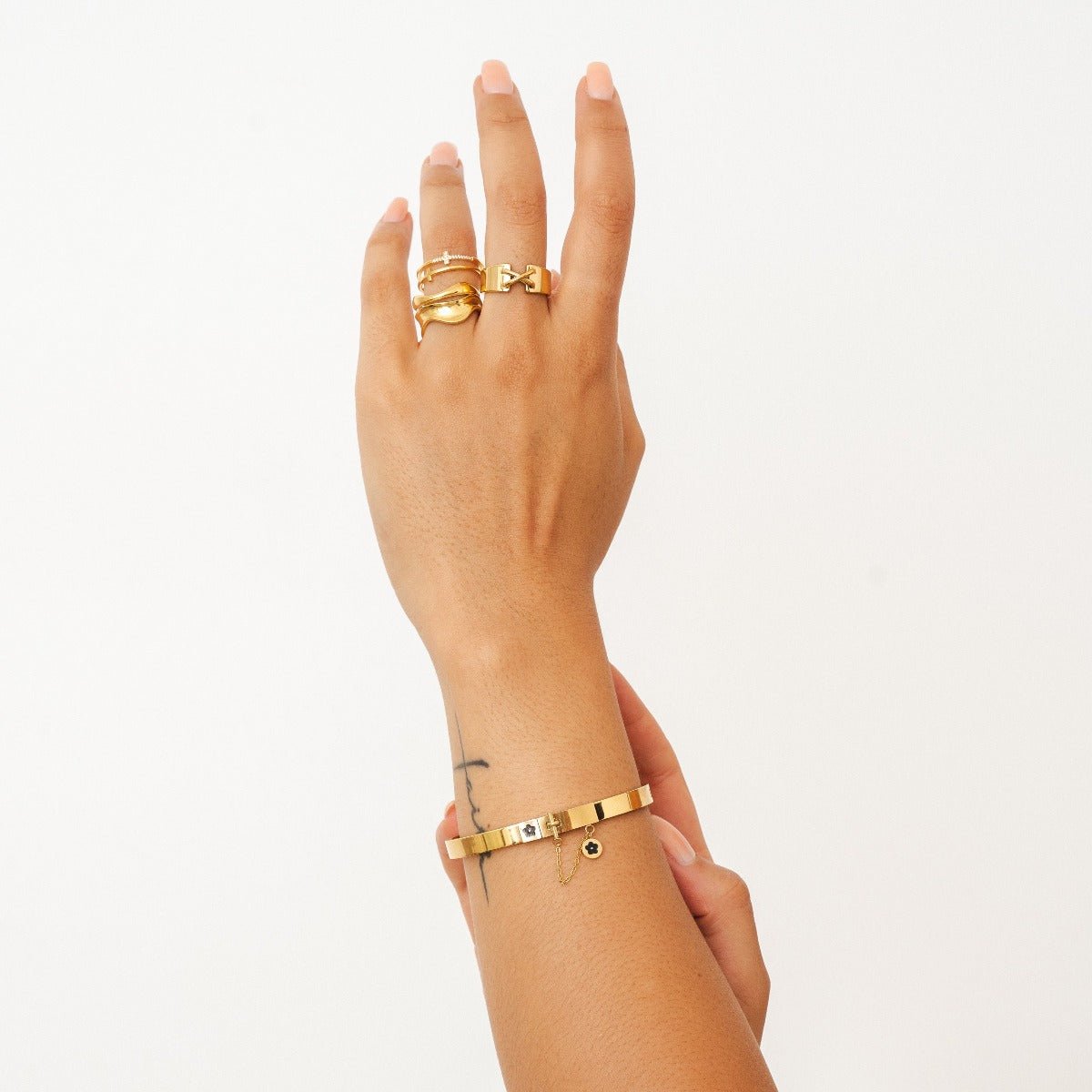 Gold Charm Bracelet Margot