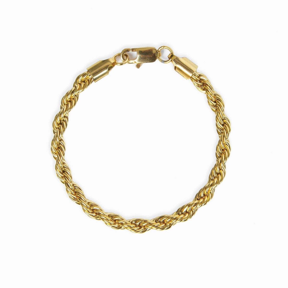 Gold Cord Mens Bracelet Margot