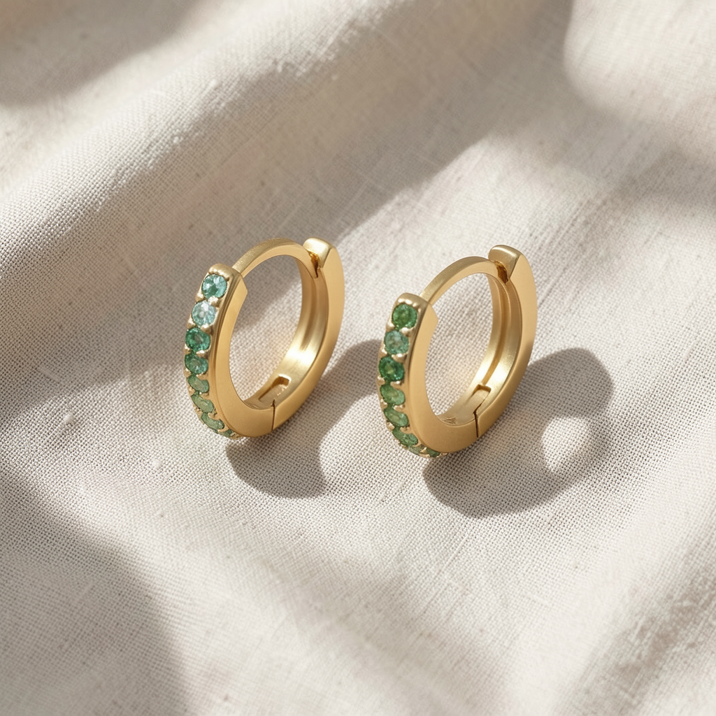 Gold Drop Earrings Margot