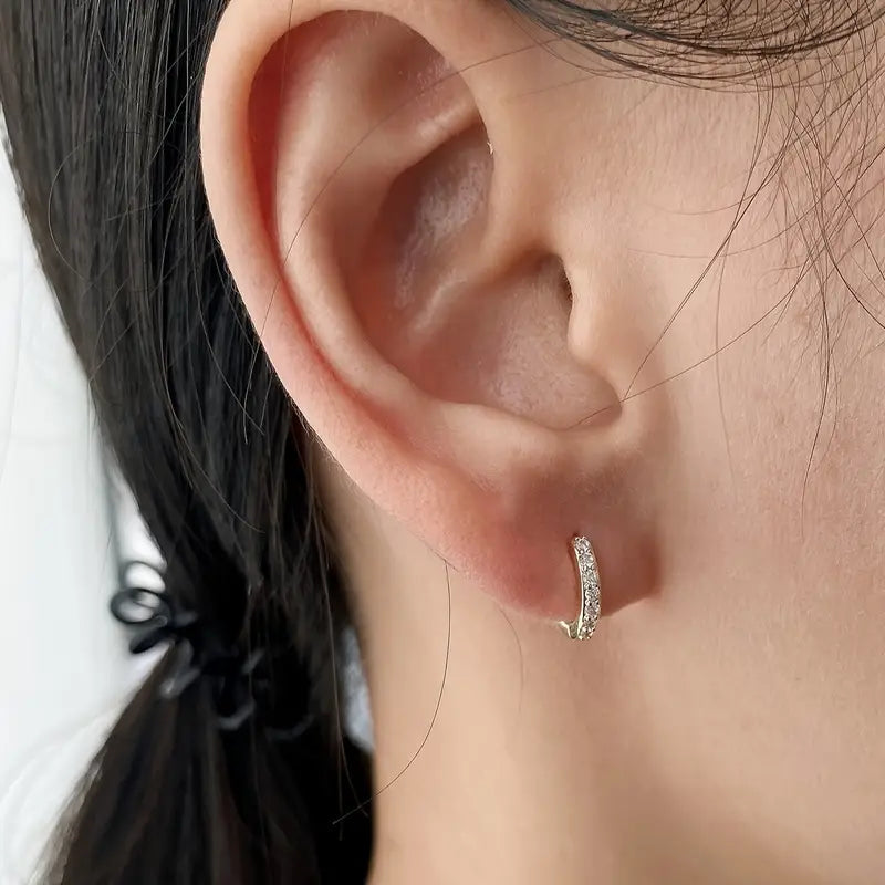 Gold Drop Earrings Margot