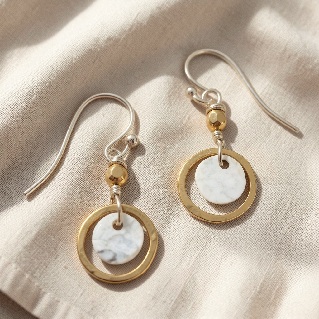 Gold Hoop Earrings Margot