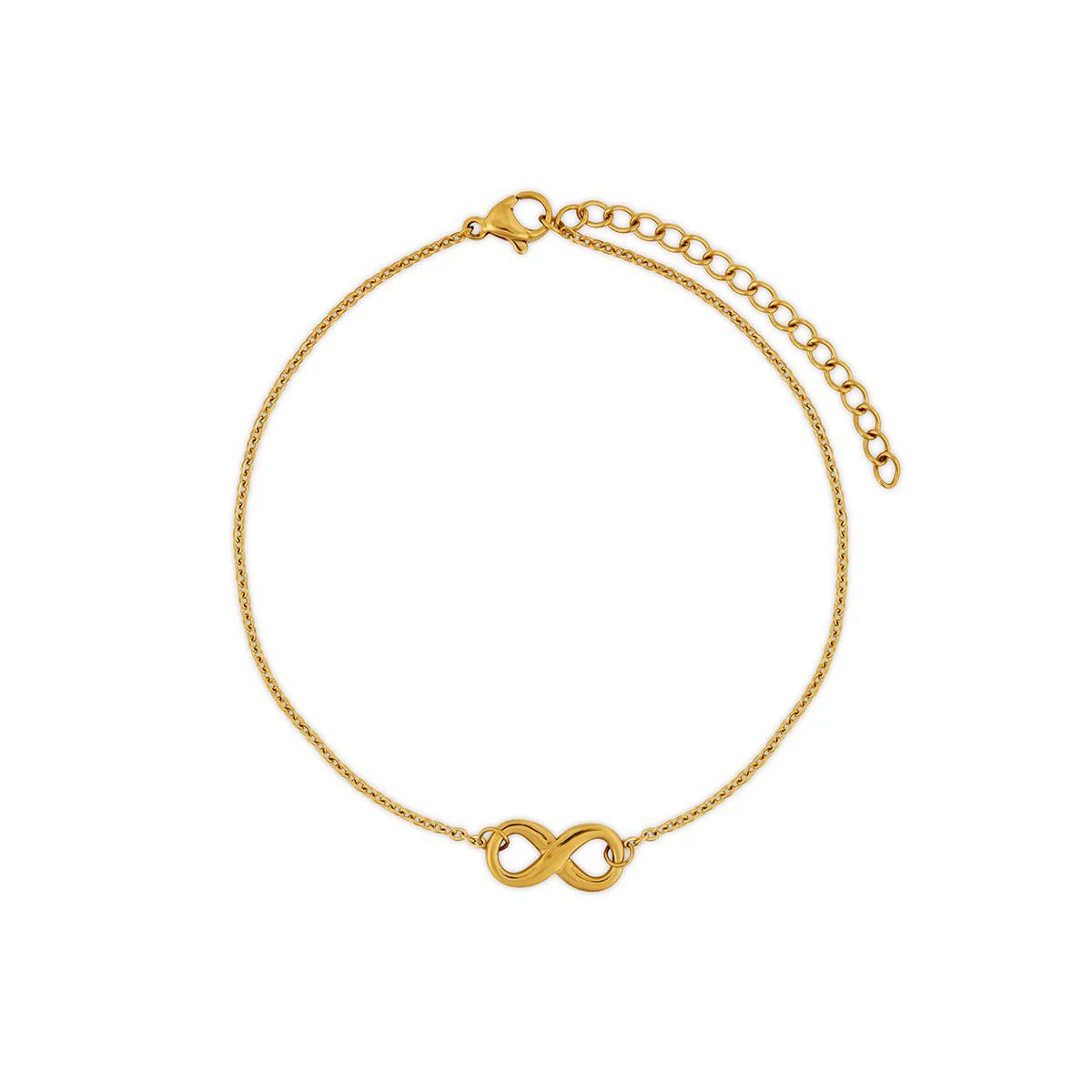 Gold Infinity Anklet Margot